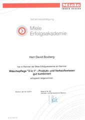 2 in1 Produkt- und Verkaufswissen gut kombiniert Herr David Boxberg
